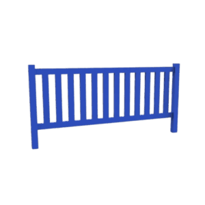 VALLA INFANTIL METÁLICA ANTIVANDÁLICA (M. LINEAL) - Ref. 1265