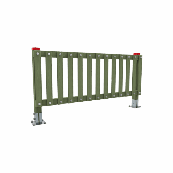 VALLA INFANTIL MADERA Y LASUR INCOLORO (M. LINEAL) - Ref. 1254A