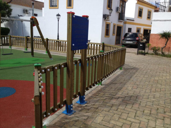 VALLA INFANTIL MADERA Y LASUR INCOLORO (M. LINEAL) - Ref. 1254A - Imagen 12