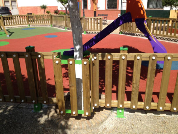 VALLA INFANTIL MADERA Y LASUR INCOLORO (M. LINEAL) - Ref. 1254A - Imagen 7