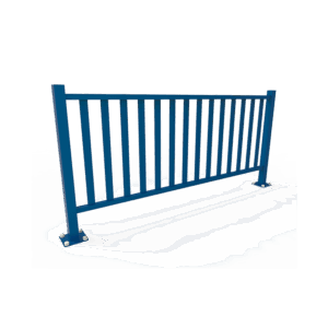 VALLA INFANTIL METÁLICA MONOCOLOR (M. LINEAL)- Ref. 1265ECO