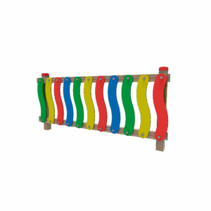 VALLA INFANTIL EN HDPE Y MADERA (M. LINEAL)- Ref. 1274HDPE
