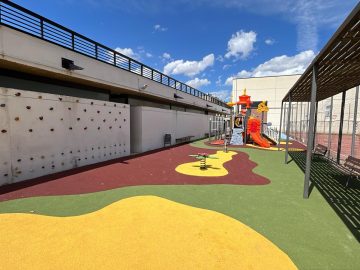 Nuez de ebro parque infantil